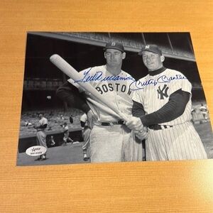 Mickey Mantle New York Yankees Boston Red Sox ted Williams